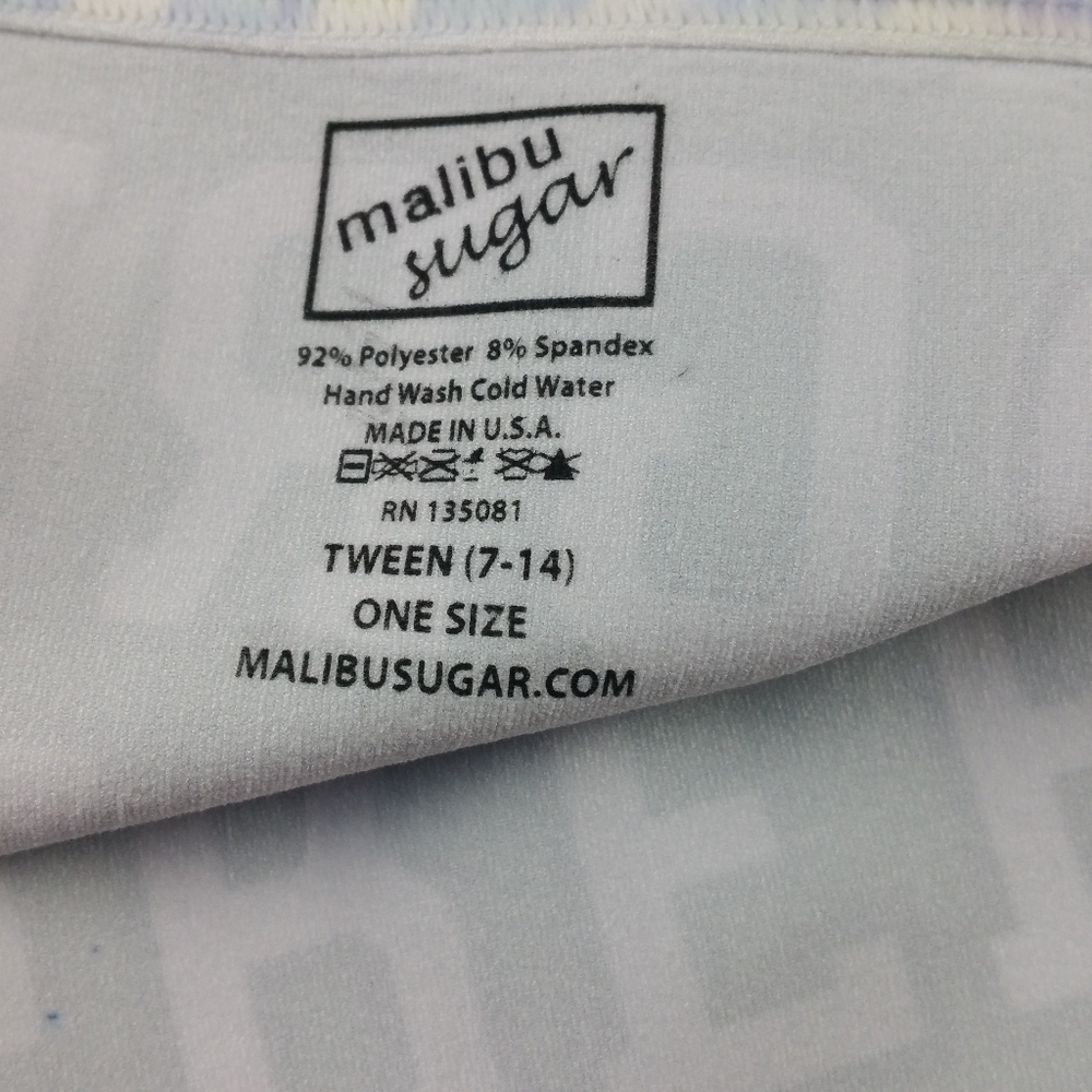 Malibu Sugar Bandeau Seamless Bra Bundle Sz 7-14 - Picture 6 of 6